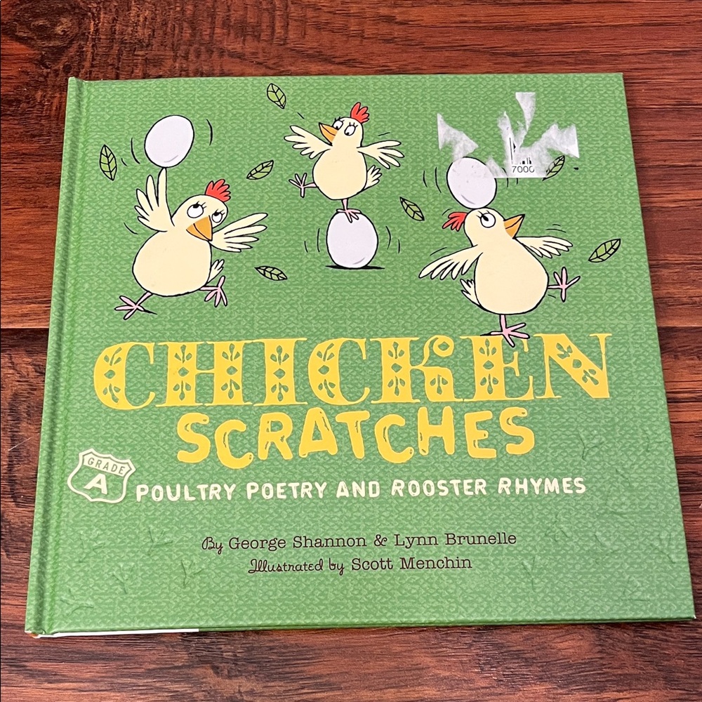⭐️⭐️PICK 5 /$20 Chicken Scratches Poultry Poetry & Rooster Rhymes Hardcover Book